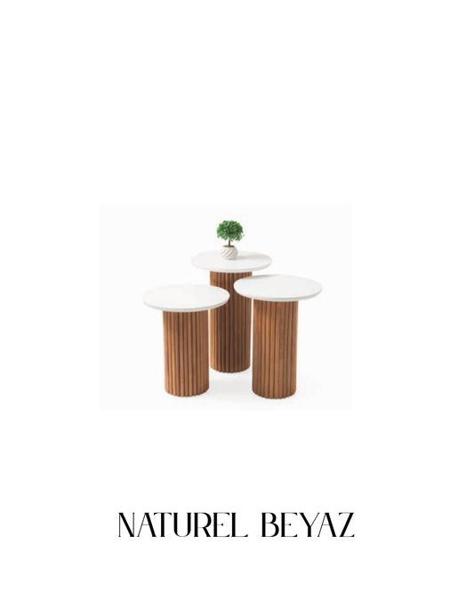 Oslo Üçlü Zigon Sehpa