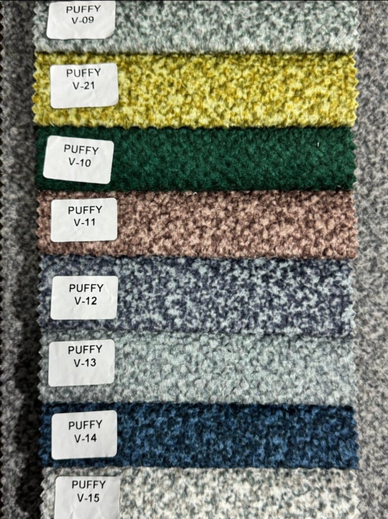 Puffy Kumaş